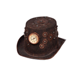 Steampunk Cylinderhatt Brons