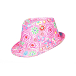 Hippie Fedora Ljusrosa