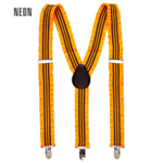 Neon Hängslen Orange