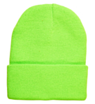 Neongrön Mössa