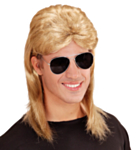 80-tal Mulletperuk & Glasögon Blond