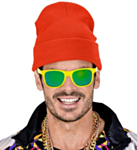 Hip Hop Beanie Röd