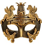 Pegasus Ögonmask Guld