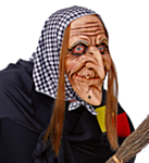 Läskig Häxmask
