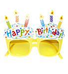 Happy Birthday Glasögon