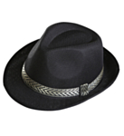 Panama Fedora Svart