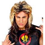 80-tal Rocker Peruk Blond