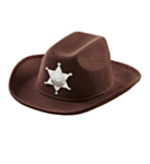Elegant Brun Sheriffhatt