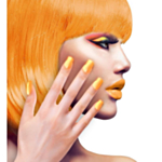 Neon Naglar Orange