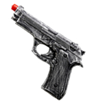 Autentisk Skumgummipistol
