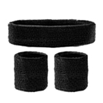 Svettband Set Svart