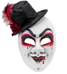 Blodig Harlekin Mask