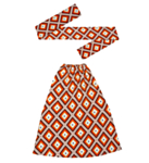 70-tal Pannband & Benvärmare Bubblor Orange