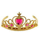 Prinsessa Barntiara Guld/Rosa