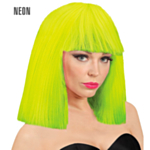 Neon Showgirl Peruk Gul