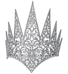 Vinterdrottning Krona Silver