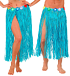 Hula Lång Stråkjol Turkos