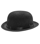 Bowlerhatt Svart