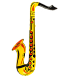 Uppblåsbar Saxofon