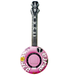 Uppblåsbar Hippie Banjo