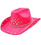 Diamant Cowboyhatt Ljusrosa