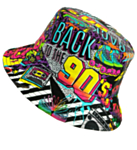 Neon 90-tal Bucket Hat