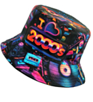 I Love 2000's Bucket Hat