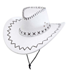 Jesse Cowboyhatt Vit