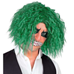 Ond Clown Peruk Grön