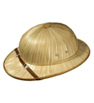 Strå rese hatt