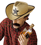 Cowboy Stråhatt