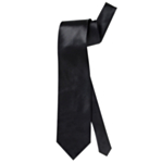 Satinslips Svart