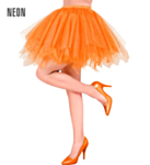 Tutu Kjol Neonorange