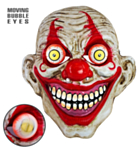 Skräckclown Mask Med Googly Eyes