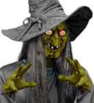 Häxa Mask Med Googly Eyes