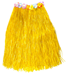 Hawaiiblommor Kjol Gul