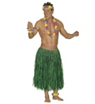 Hula Hawaiikjol Grön