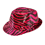 Zebrarandig Fedora Rosa
