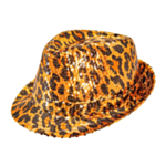 Leopardfläckig Fedora