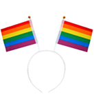 Prideflagga Hårband