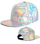 Holografisk Keps Silver