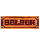 Saloon Skylt
