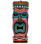 3D Hawaii Totem Väggdekoration