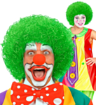 Clown Afroperuk Grön