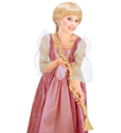 Rapunzel Barnperuk
