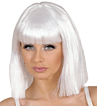 Peruk Showgirl Vit