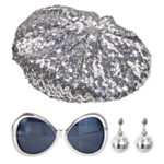 Disco Babe Set Silver