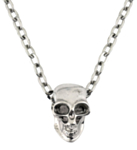 Dödskalle Halsband Silver