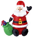 Uppblåsbar Jultomte
