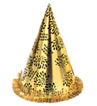 Nyårshatt Happy New Year Guld